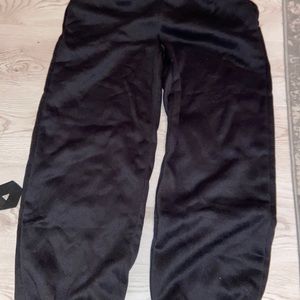black joggers